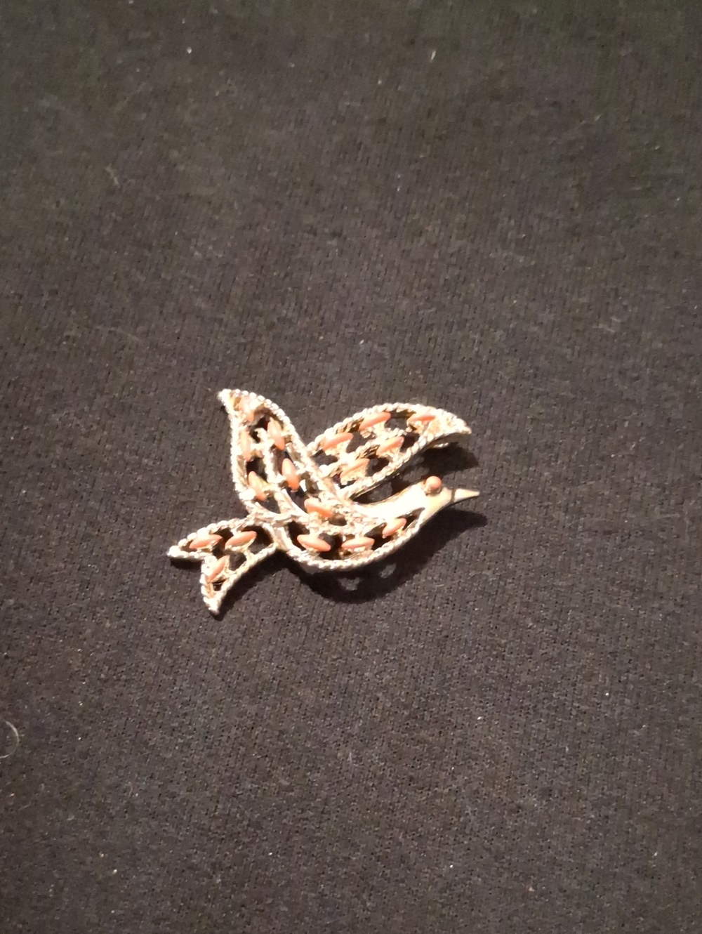 Vintage Peace Dove Brooch Pin by Gerrys